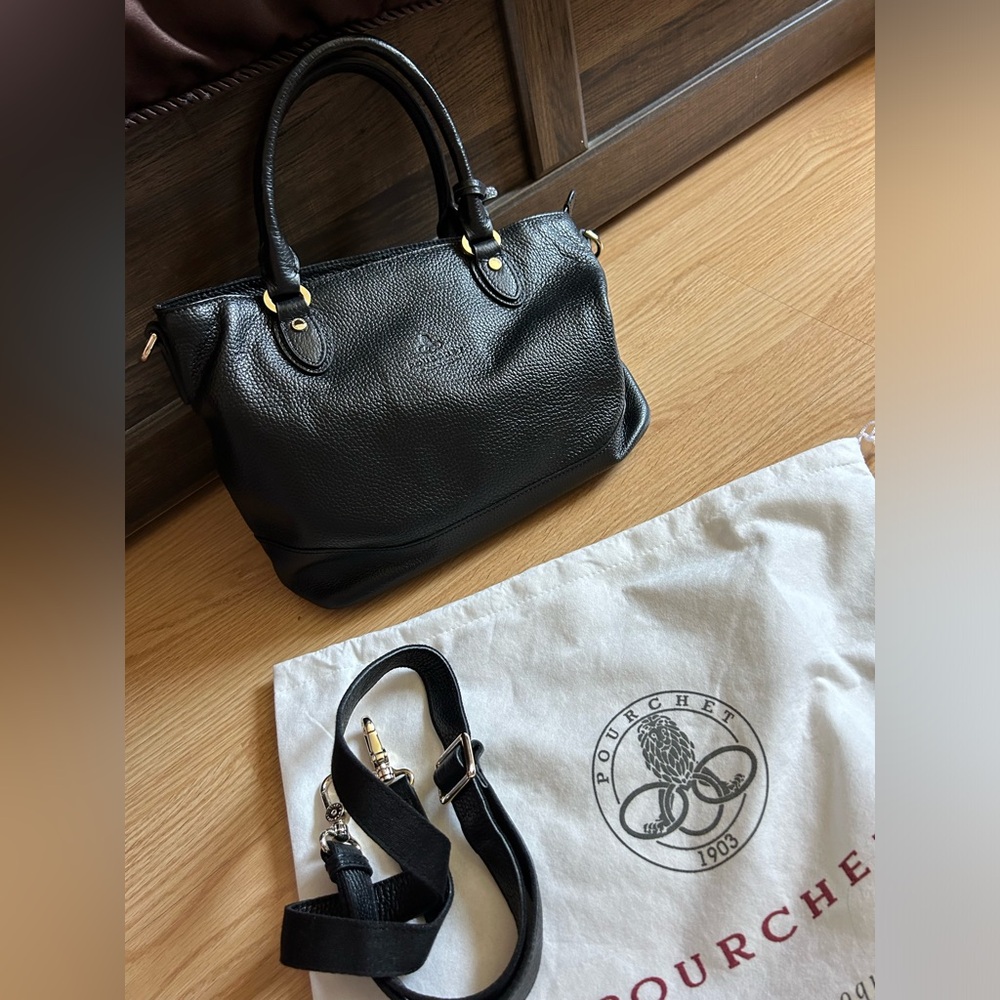 Maison Pourchet brand new bag real leather